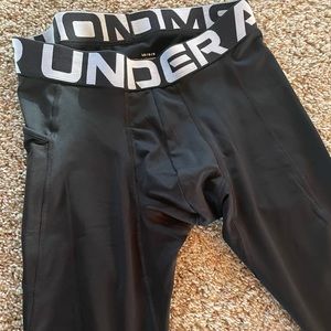 Mens under armor large compression pant, never worn new without tags